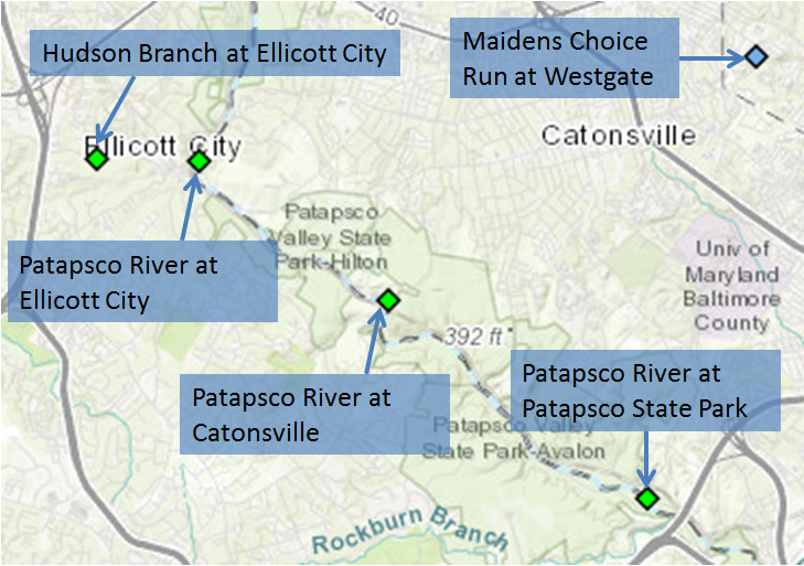 Ellicott City Maryland Map