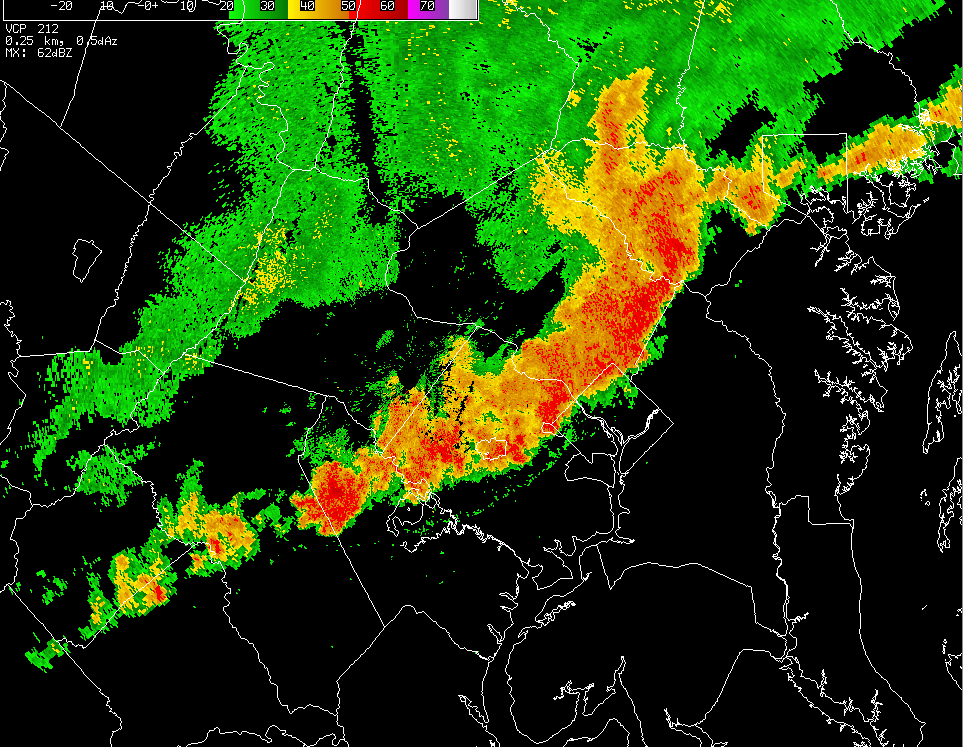 radar reflectivity