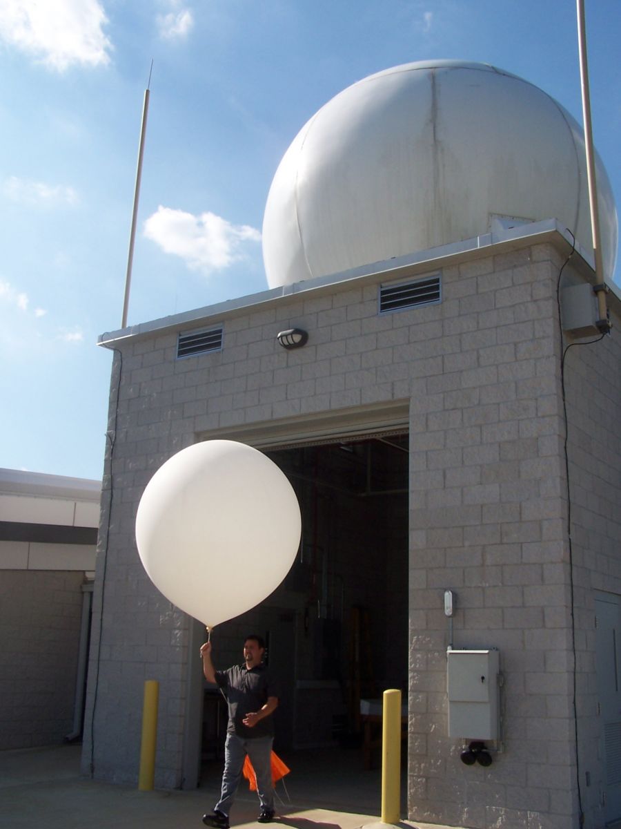 radiosonde release