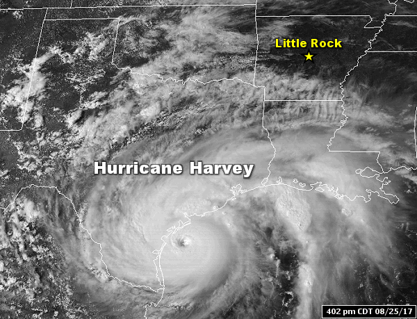 Major Hurricane Harvey made landfall along the Texas Gulf Coast during the evening of 08/25/2017.