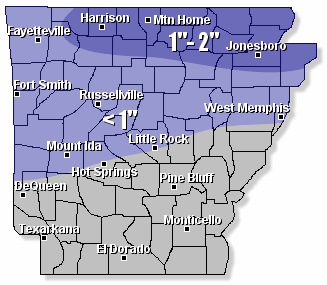 Snow accumulations through 6 am CST on 01/28/2009.