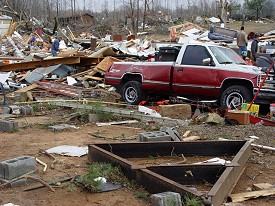 It was difficult to make sense of anything at Lucky Landing...or 3 miles south of town.