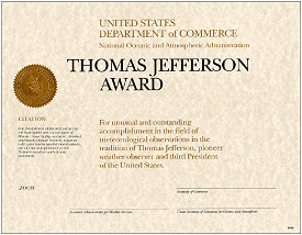 The Thomas Jefferson Award