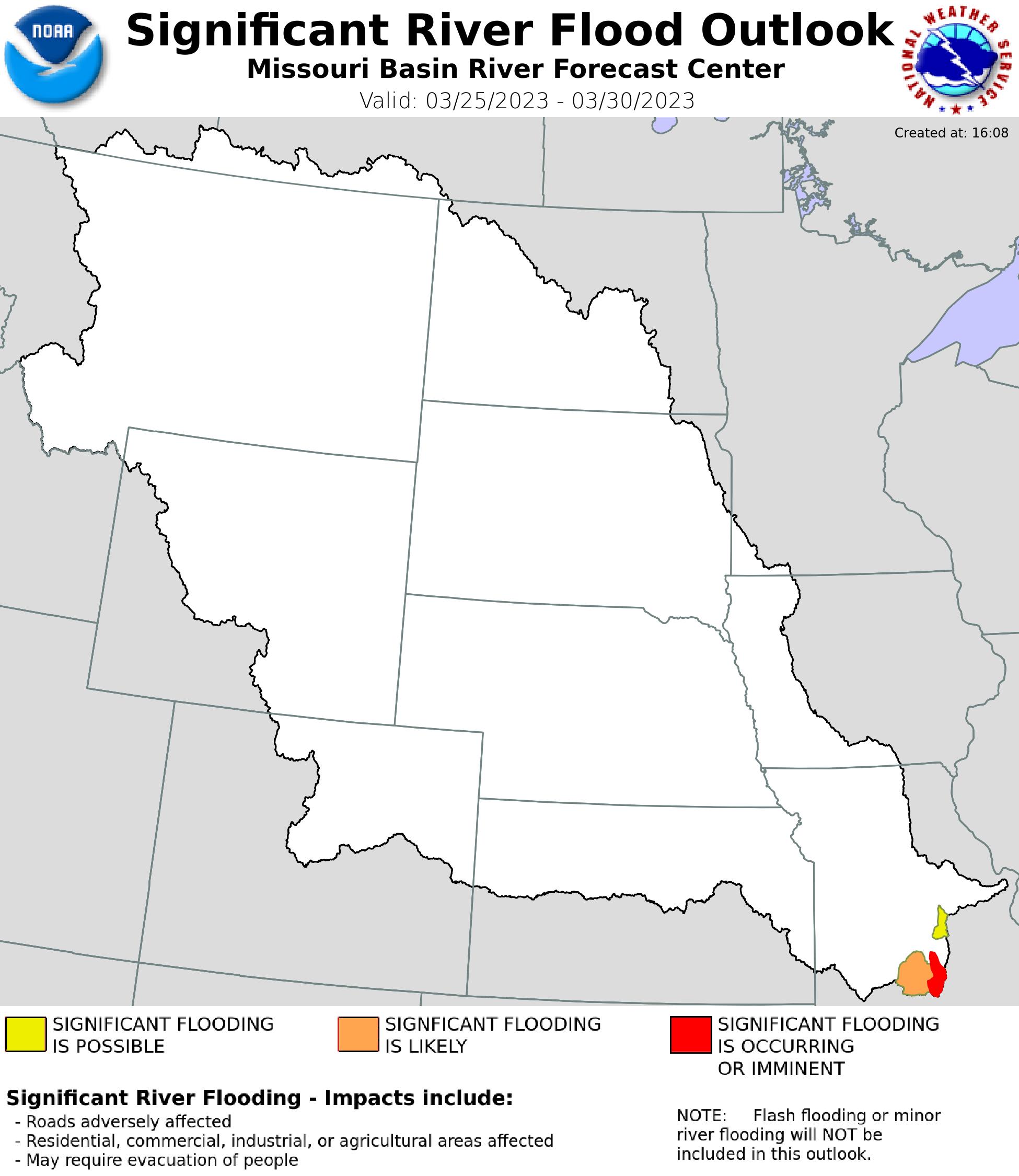 5-Day Flood Outlook Potential