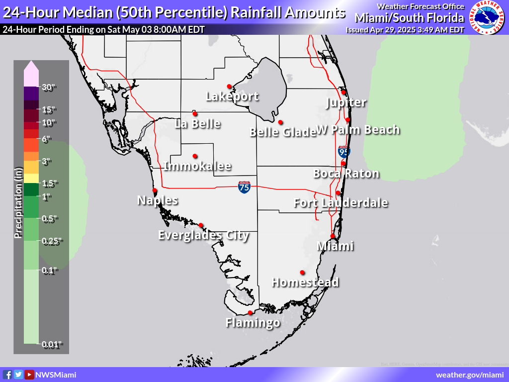 Expected Rainfall for Day 4