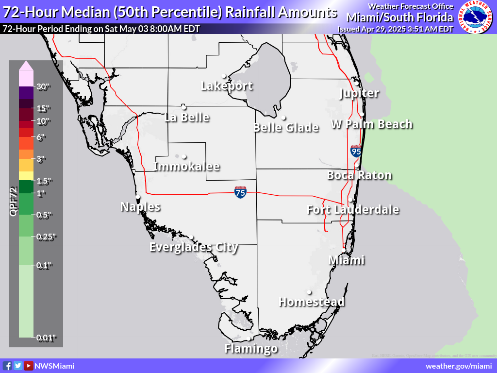 Expected Rainfall for Day 2-4