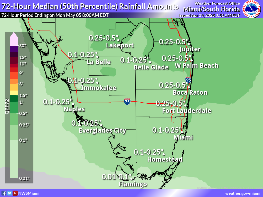 Expected Rainfall for Day 4-6