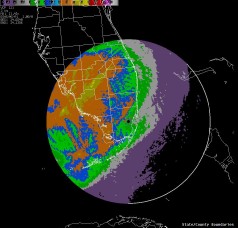 Radar precipitation estimate