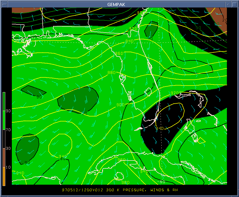 12-hour helicity forecast