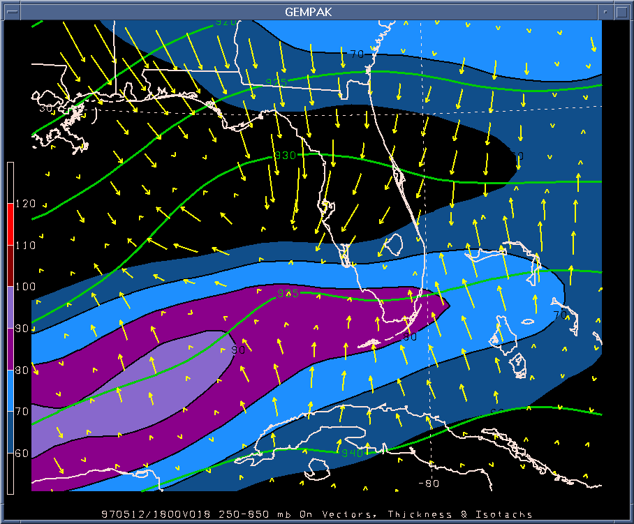 18-hour helicity forecast