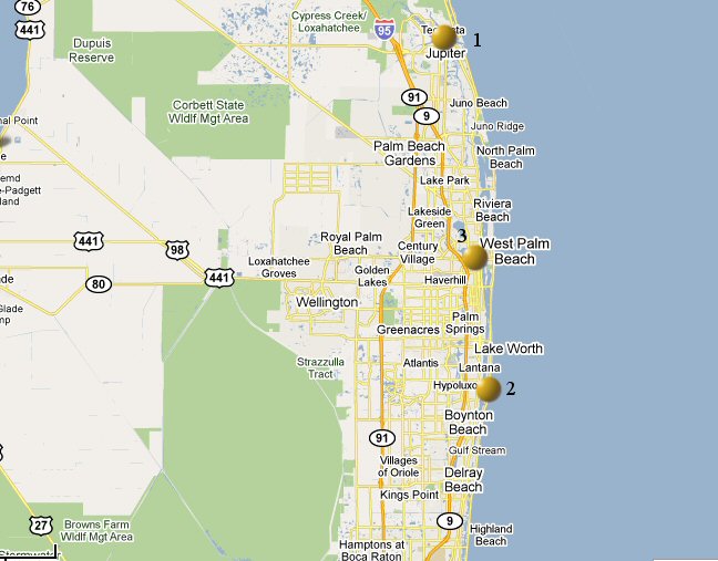 West Palm Beach Weather Observation History