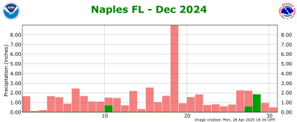 December rainfall 2024