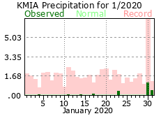 January rainfall 2020