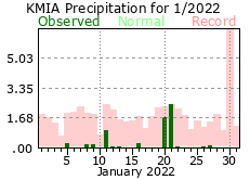 January rainfall 2022