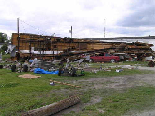 Tornado Damage from Floyd