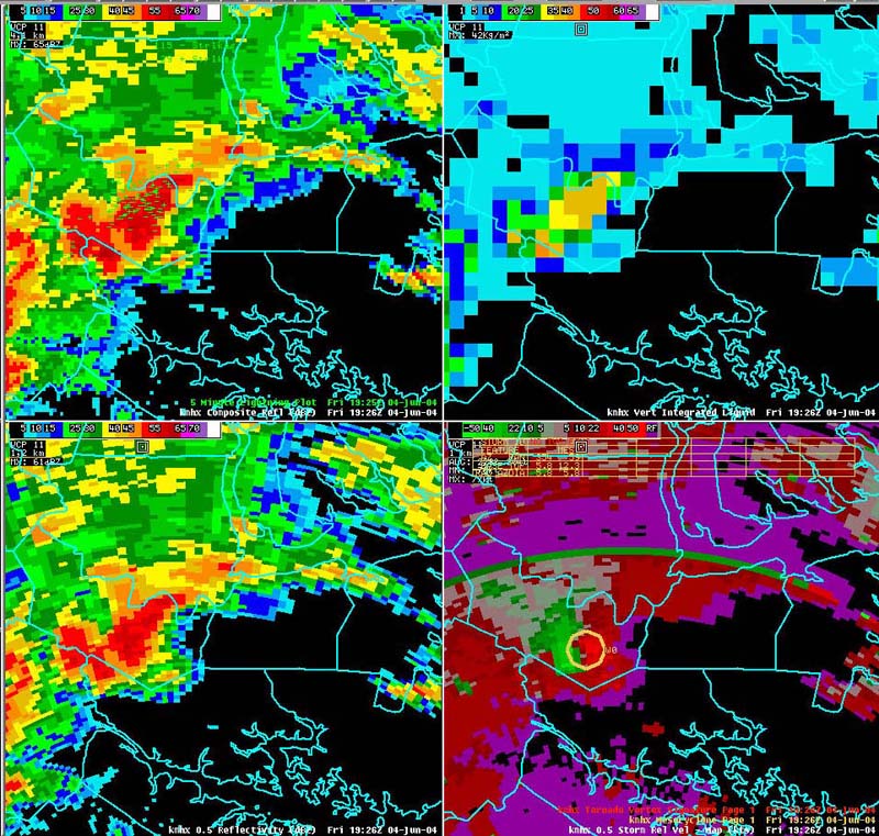 Radar Imagery - Click to Enlarge