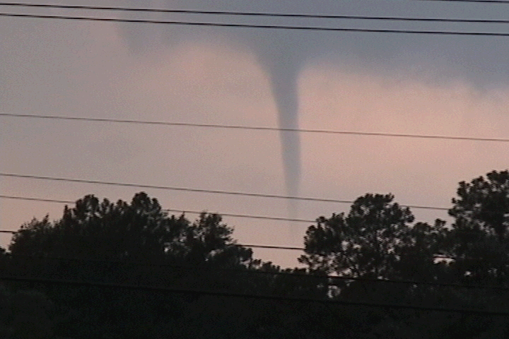 Tornado Near Kinston - Click to Enlarge