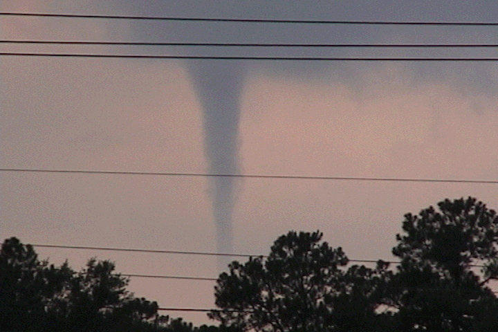 Tornado Near Kinston - Click to Enlarge