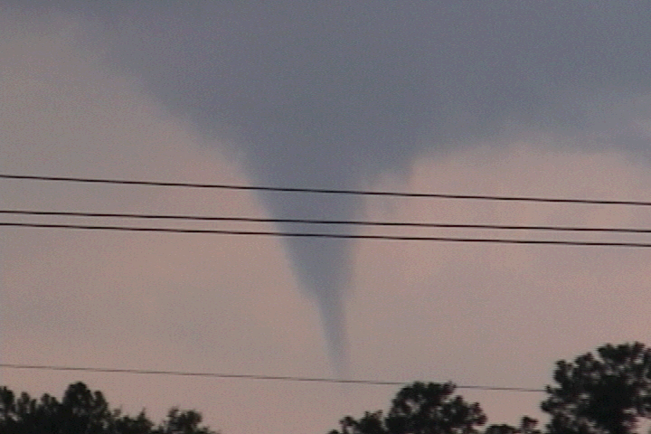 Tornado Near Kinston - Click to Enlarge