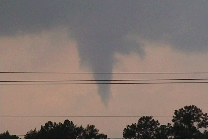 Tornado Near Kinston - Click to Enlarge