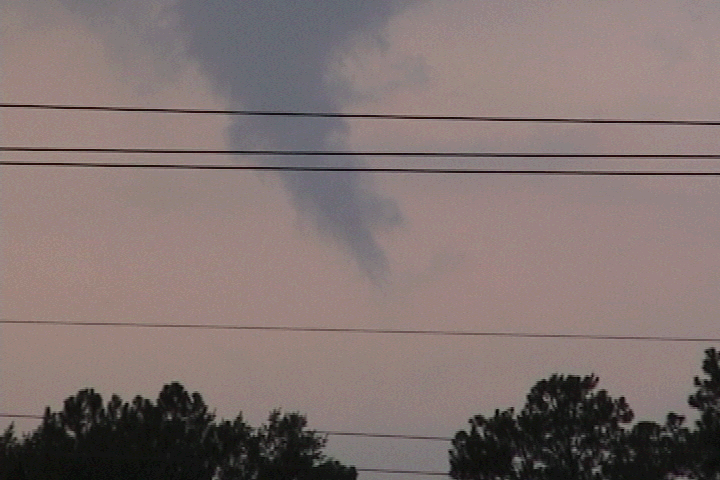 Tornado Near Kinston - Click to Enlarge