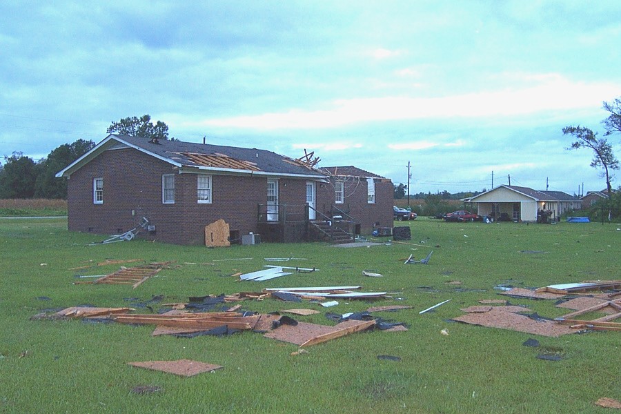 Richlands Tornado Damage