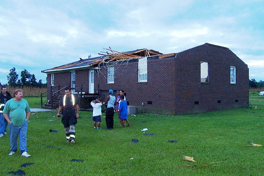 Richlands Tornado Damage