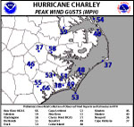 Charley Wind Gusts Graphic