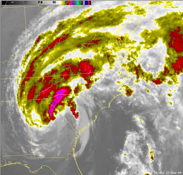 T.S. Jeanne Satellite Imagery - Click to Enlarge