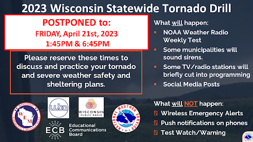 2023 Wisconsin Statewide Virtual Tornado Drill