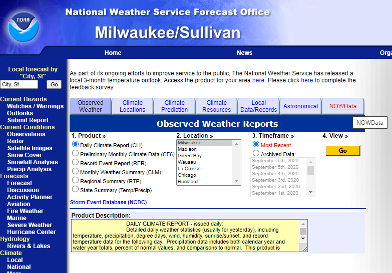 MKX Climate Page