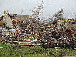 Tornado Damage near Highway KD