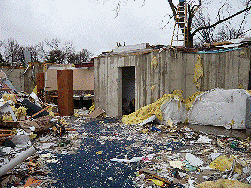 Tornado Damage Near 301st Ave and 49th St
