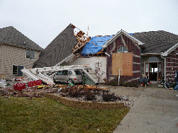 Tornado Damage in North Kenosha