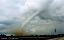 Oakfield tornado diminishing