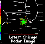 Radar image from Chicago