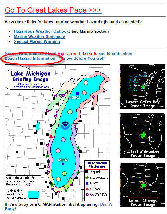 Marine Information Page