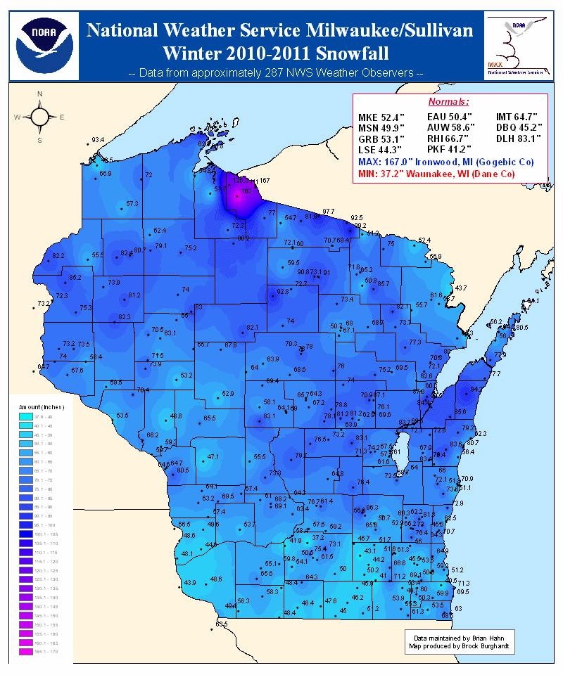 Snow Depth Map