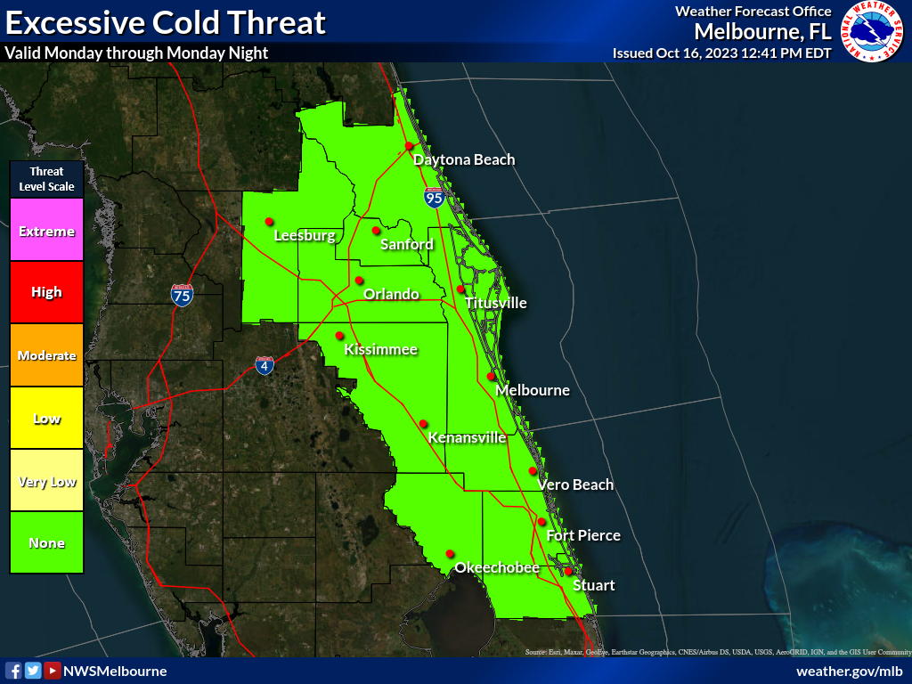 cold map