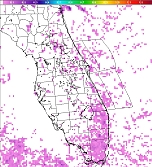 Climo Lightning Density 8am to 2pm