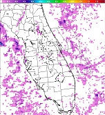 Climo Lightning Density 2am to 8am