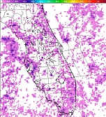 Climo Lightning Density 8am to 2pm