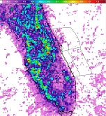 Climo Lightning Density 2pm to 8pm