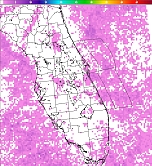 Climo Lightning Probability 2am to 8am