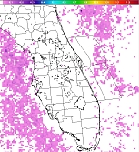 Climo Lightning Density 2am to 8am