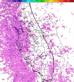 Climo Lightning Density 8pm to 2am