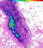 Climo Lightning Density 2pm to 8pm