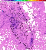 Climo Lightning Density 8am to 2pm