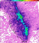 Climo Lightning Density 2pm to 8pm