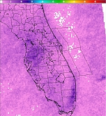 Climo Lightning Probability 8am to 2pm
